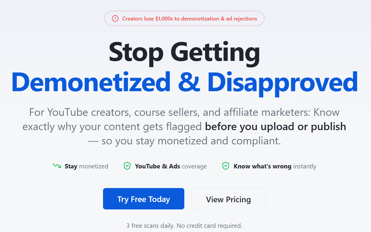 reduce ad rejections